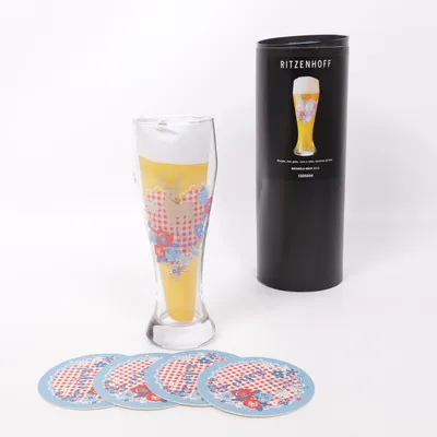 Bierglas (Transparant, Meerkleurig) van Ritzenhoff