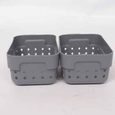 Förvaringskorg (Grå) från Plast team