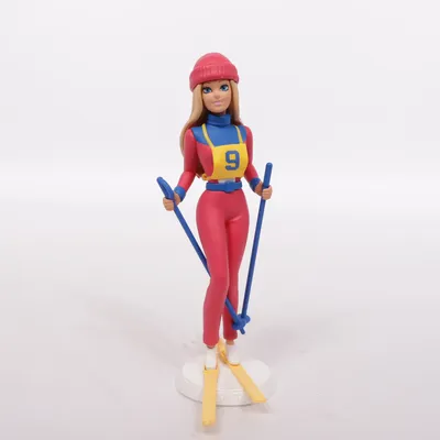 Leksaksfigur (Blå, Lila, Silverfärgad) från Barbie