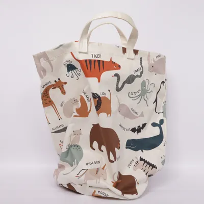 Tvättkorg (Vit, Flerfärgad)