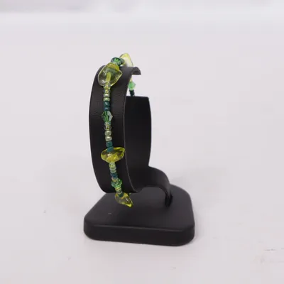 Armband (Grön, Flerfärgad) från Handmade with Love Plast, Okänd metall