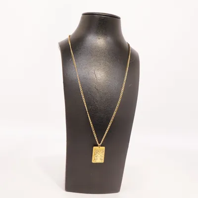 Halsband (Guldfärgad) från Purelei Okänd metall