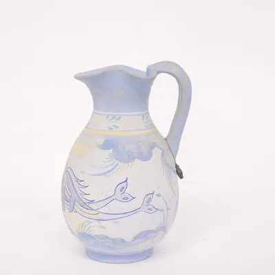 Kruik (Blauw, Meerkleurig)