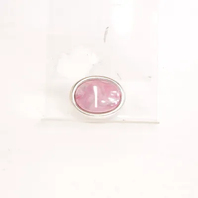 Brosch (Rosa, Silverfärgad) från Revit! Okänd metall