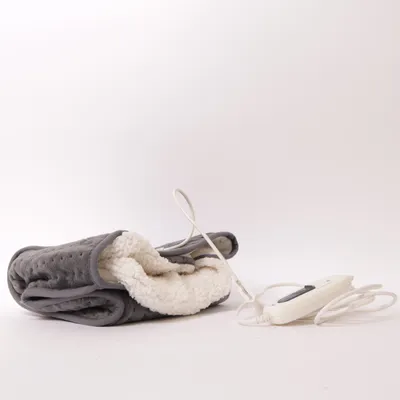 Chauffe-pieds (Gris, Blanc) de Sanitas