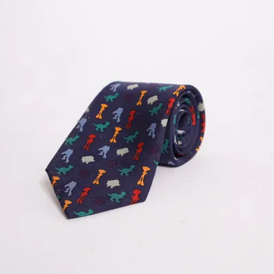Tie (Blue, Multicolored) from Disney Pixar Silk