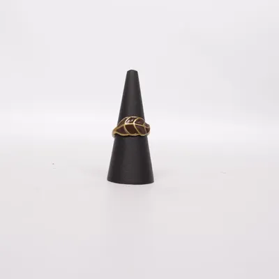 Ring (Black, Gold) Unknown metal