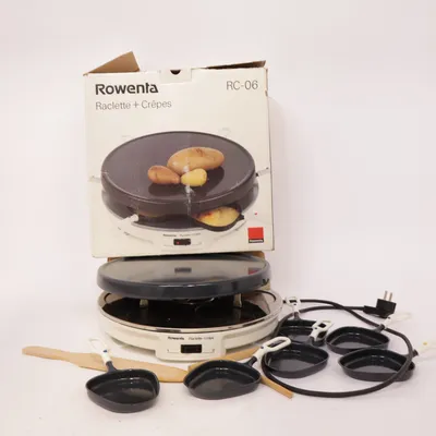 Raclette grill (Raclette + Crêpes) from Rowenta
