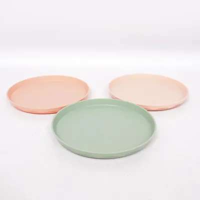 Assiette (Rose, Vert) de Ahlvar