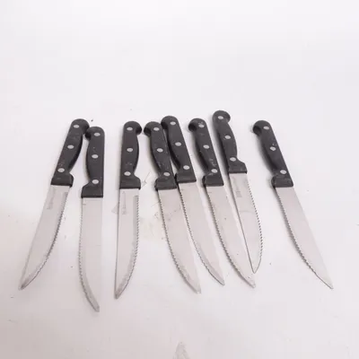 Knivsæt (Sort, Sølv) fra JES Collection