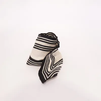 Echarpe à costume (Blanc, Noir)