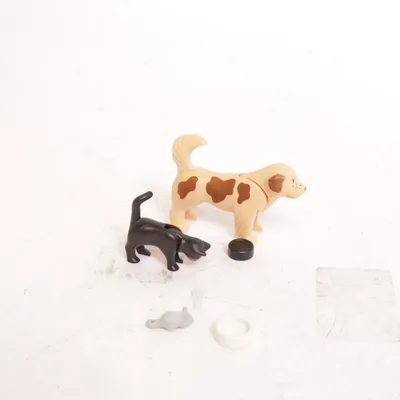 Legetøjsdyr (Sort, Brun, Hvid) fra Playmobil