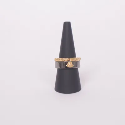 Ring (Goud, Grijs) van Versace Onbekend materiaal