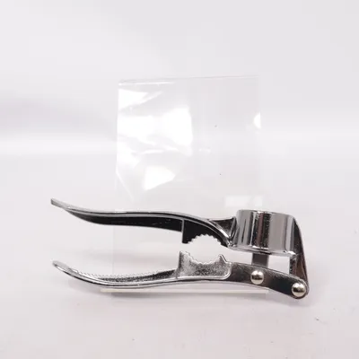 Vitlökspress (Silverfärgad)