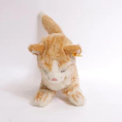 Soft toy (Orange, White) from Steiff Cotton
