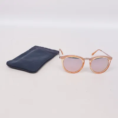 Zonnebril (Oranje) van Le Specs
