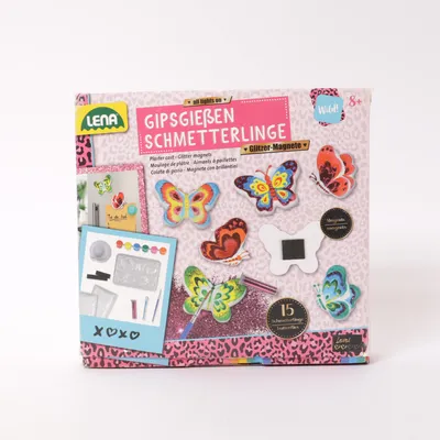 Kreasæt (Gipsgießen Schmetterlinge) fra Lena