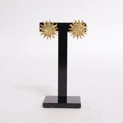 Örhängen (Guldfärgad) Okänd metall