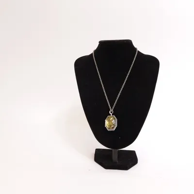 Halsband (Grön, Silverfärgad) från Harry Potter Okänd metall