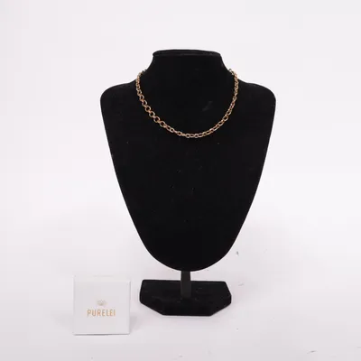 Halsband (Guldfärgad) från Purelei Okänd metall