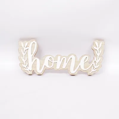 Väggdekoration (Vit, Beige)