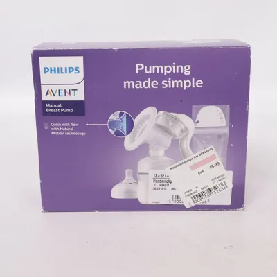 Brystpumpe (SCF430/20) fra Philips Avent