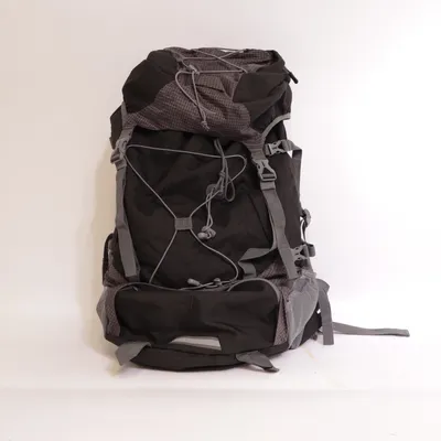 Wandelrugzak (Zwart, Grijs)
