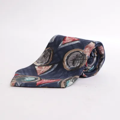 Cravate (Bleu, Multicolore) de Executive Collection Soie