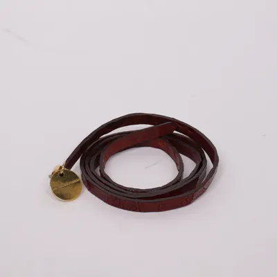 Bälte (Brun, Guldfärgad) från René Lezard