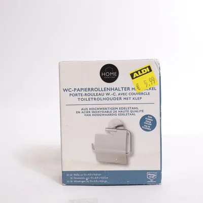 Toilet paper holder (Silver) from Home Creation