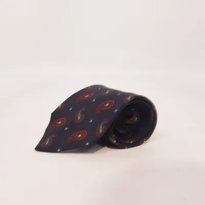 Tie (Blue, Multicolored) from Carnaval de Venise Silk