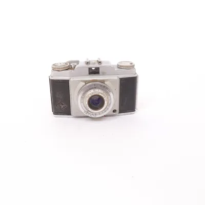 Analog kompaktkamera (Silette Prontor) från Agfa