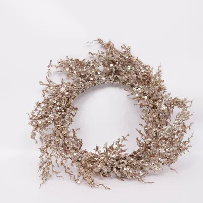 Juldekoration (Für alle Jahreszeiten, glänzend Gold, sehr edel)