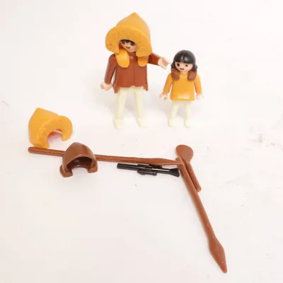 Spielzeugfigur (Braun, Orange, Weiß) von Playmobil