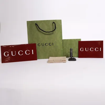 Bracelet (Noir) de Gucci Argent