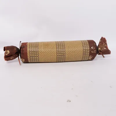 Prydnadskudde (Beige, Brun)