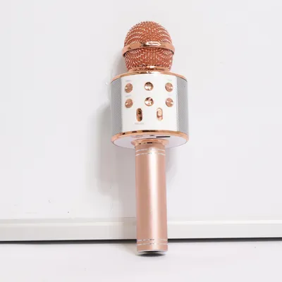 Karaoke machine (Pink, Silver)