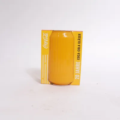 Drinking glass (Yellow) from Coca Cola