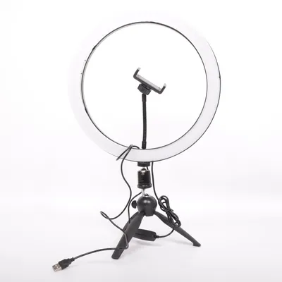 Kameralampa (Svart, Vit)