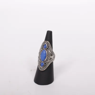 Ring (Blå) Okänd metall