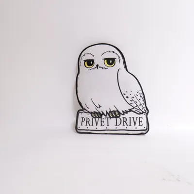 Prydnadskudde (Vit, Svart) från Harry Potter Polyester