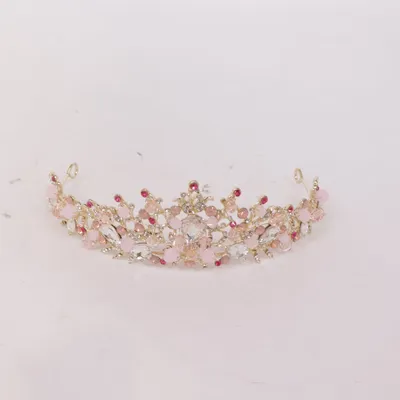 Tiara (Rosa, Guldfärgad, Flerfärgad)