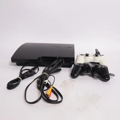 Spelkonsol (Svart, Vit) från Sony
