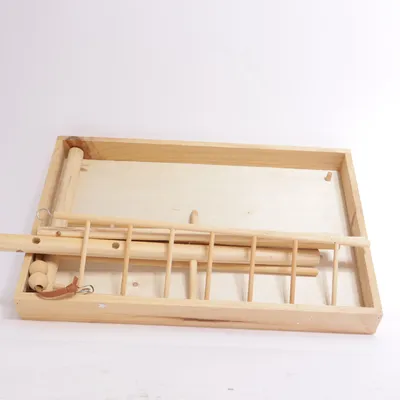 Vävram (Beige)