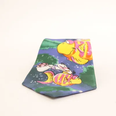Tie (Blue, Multicolored) from Diddl