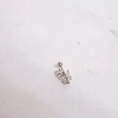 Piercing jewelry (Silver) Unknown metal