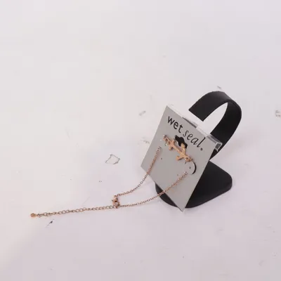 Fotlänk (Guldfärgad) från Wet Seal Okänd metall