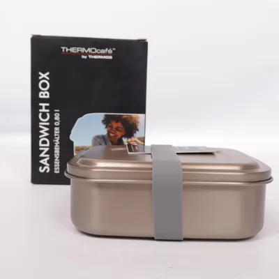 Matlåda (Sandwiches Box aus Metall ) från Thermos