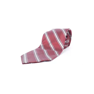 Tie (Red, Gray) from Reine Seide Silk
