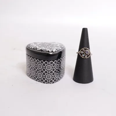 Ring (Silverfärgad) från Brighton Okänd metall